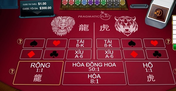 Cách chơi Rồng Hổ (Dragon & Tiger) tại Casino Online 188BET