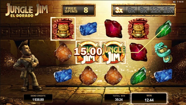 Slot game Jungle Jim - El Dorado 2 giải đố tỷ lệ trả thưởng cực cao