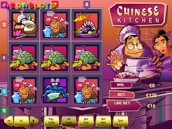 Chinese Kitchen slots game - Món ăn đơn giản chất lượng