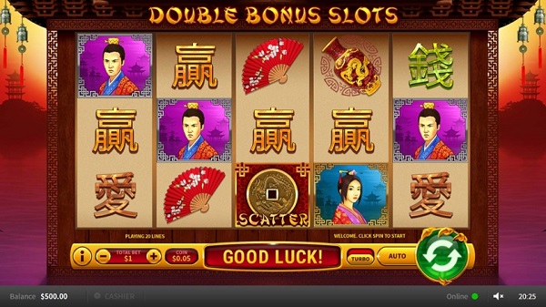 Double Bonus slots game – May mắn nhân đôi
