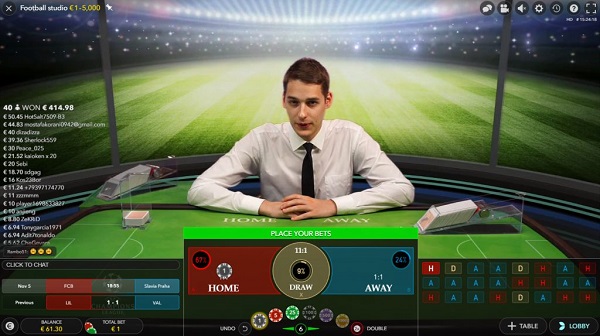 Hướng dẫn Studio Bóng Đá – Sự kết hợp tuyệt vời giữa bóng đá và casino