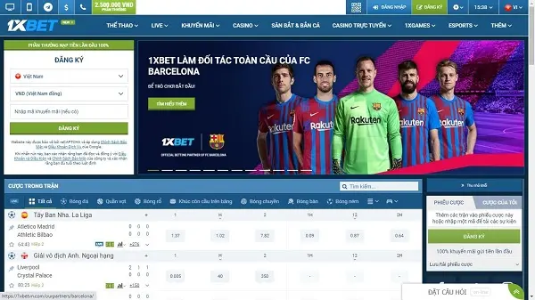 Nhà cái 1XBet – Nơi dân chơi cá cược thỏa mãn đam mê