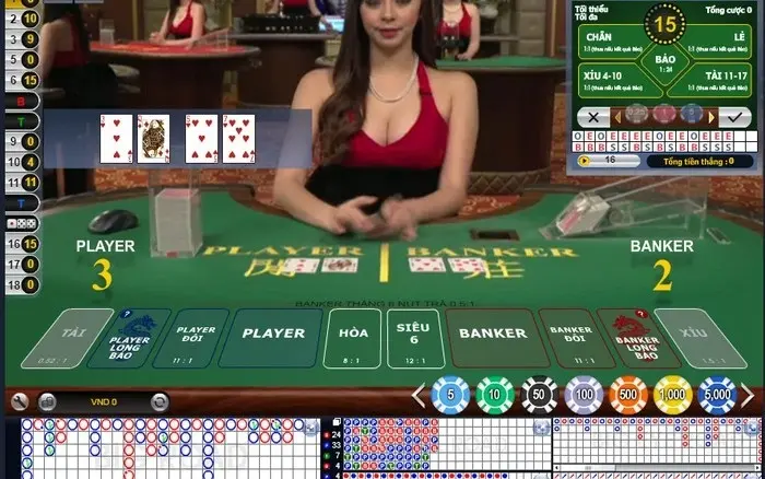 3 Tip cược Baccarat thắng lớn tại sòng bài casino trực tuyến