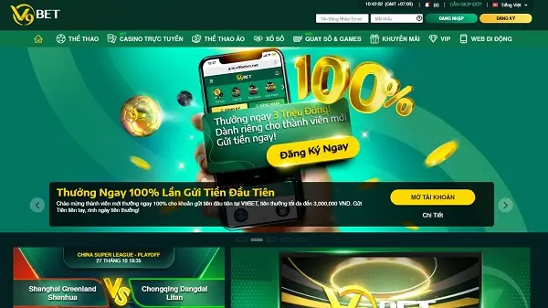 Review nhà cái V9bet – Bảng xếp hạng nhà cái uy tín 2025